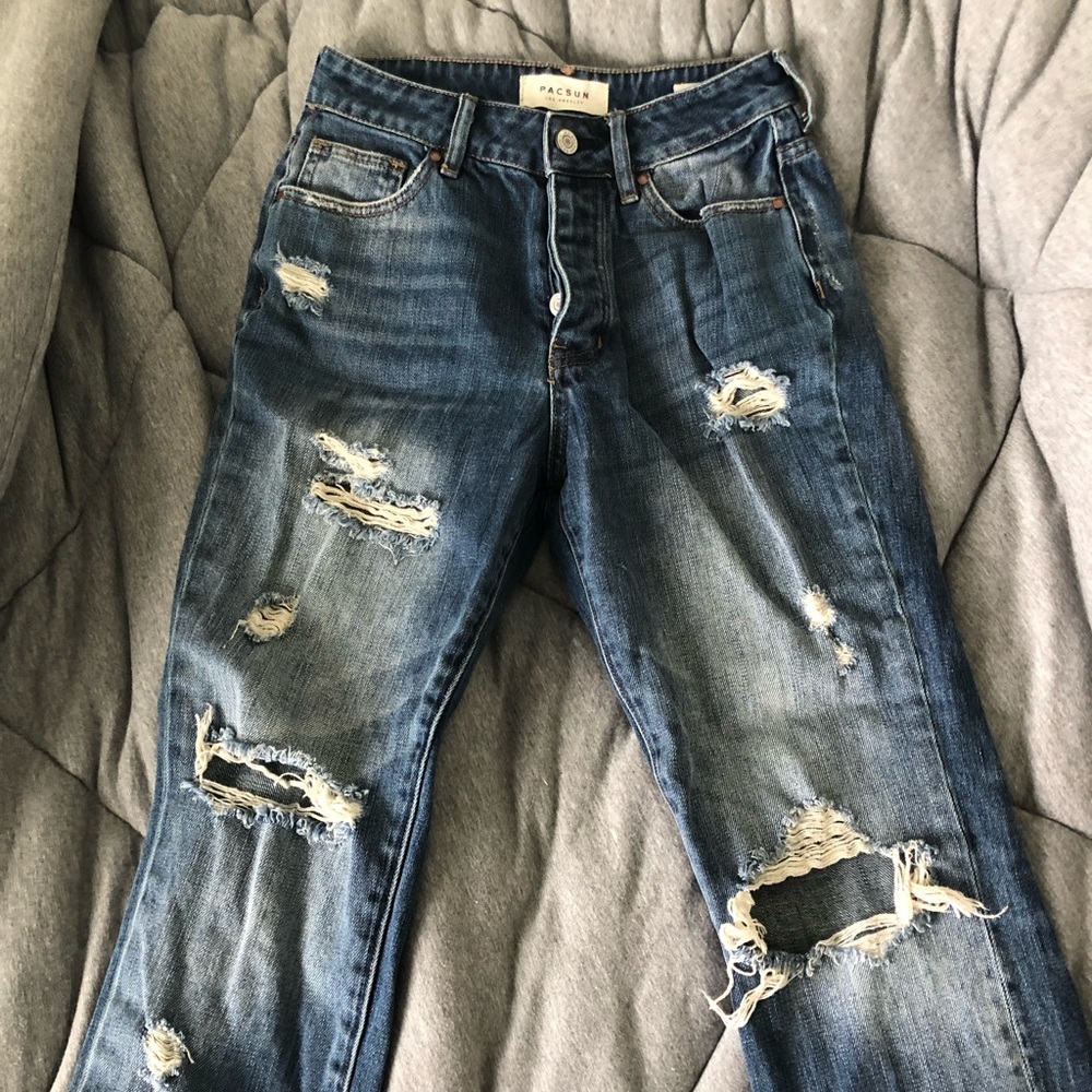 pacsun mom jeans